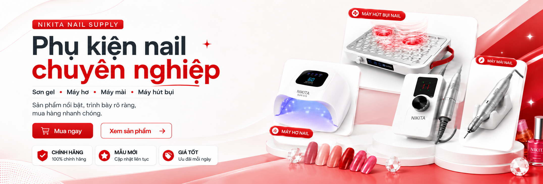Nikita Nail Supply - phụ kiện nail chuyên nghiệp